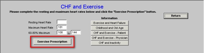 CHF Exercise