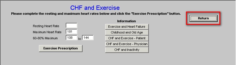 CHF Exercise