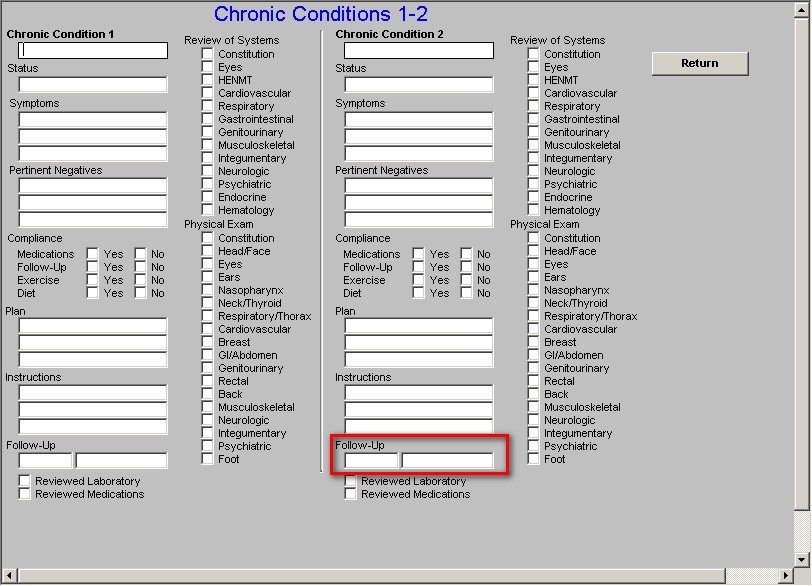 Chronic Conditions