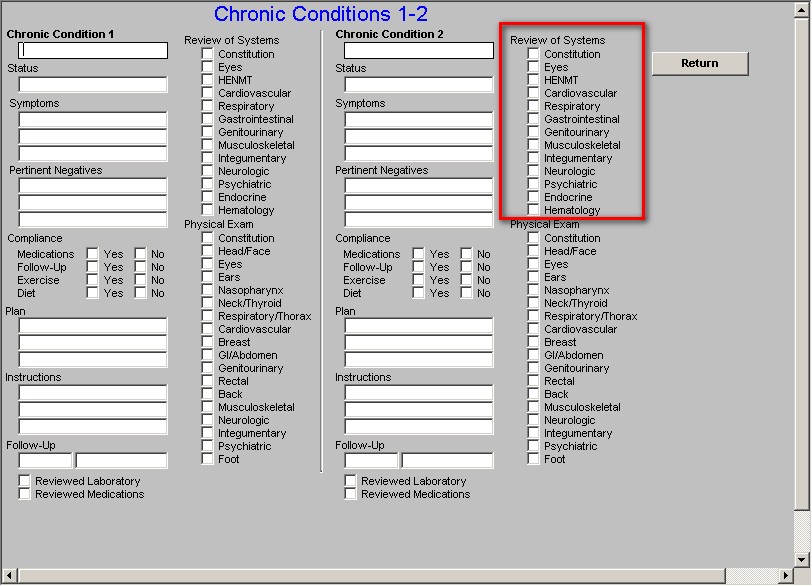 Chronic Conditions