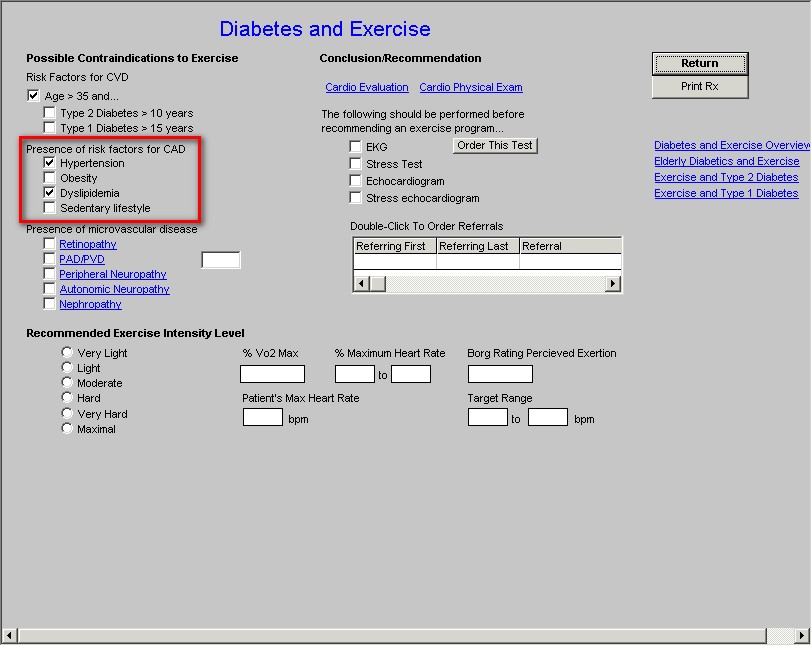 Diabetes Exercise