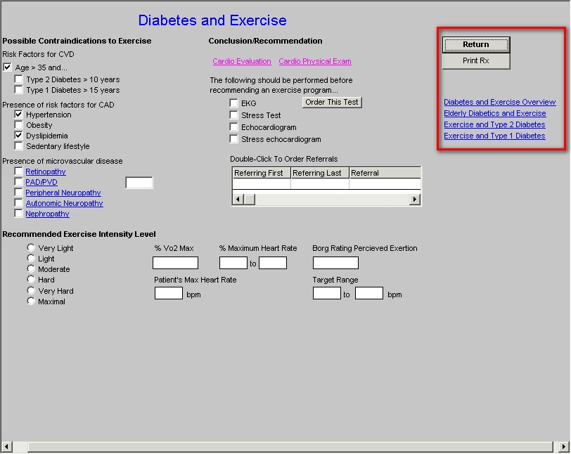 Diabetes Exercise