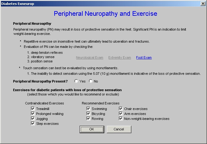 Diabetes Exercise