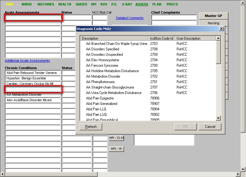 Finding ICD-9 Codes