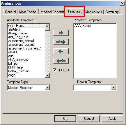 How to set up preferences in NextGen