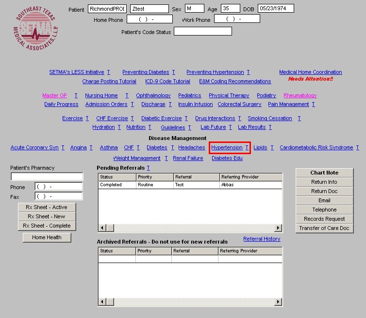 Setma.com Hypertension