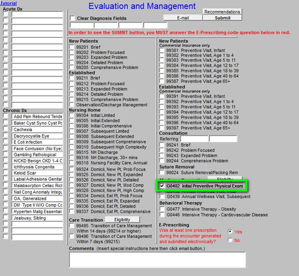 Initial Preventive Physical Exam Annual Wellness Visit Tutorial