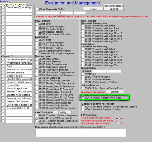 Initial Preventive Physical Exam Annual Wellness Visit Tutorial