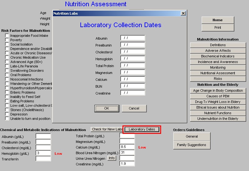 Nutrition Assessment