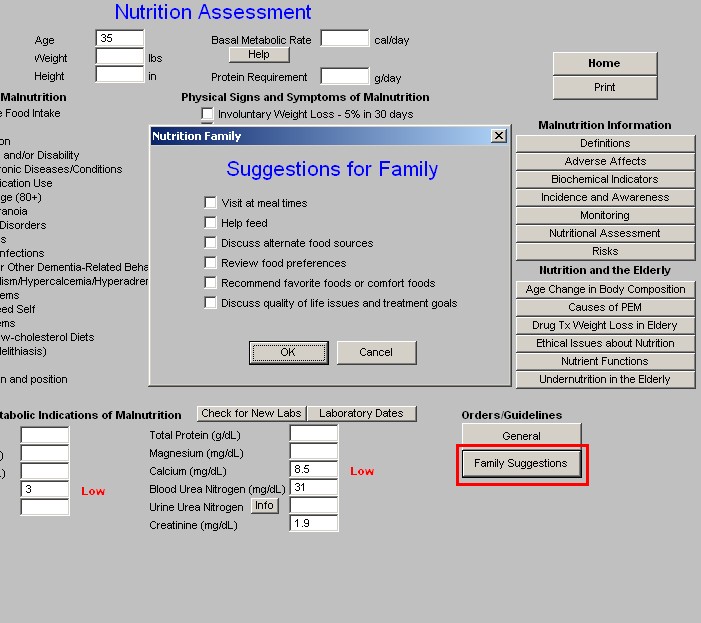 Nutrition Assessment