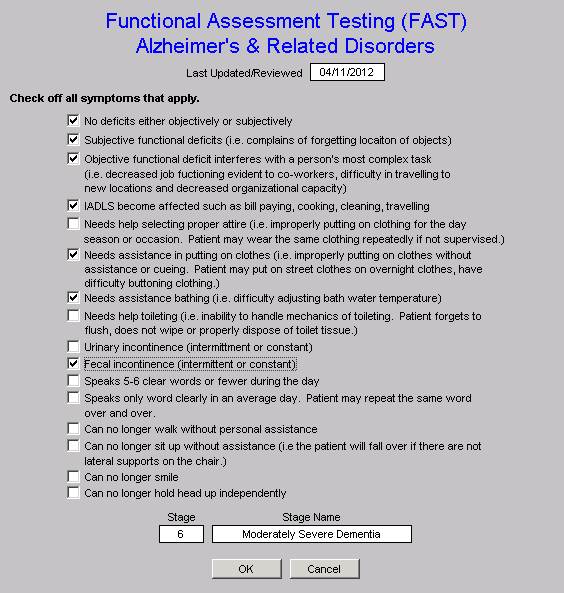 Hospice Chart Audit Tool