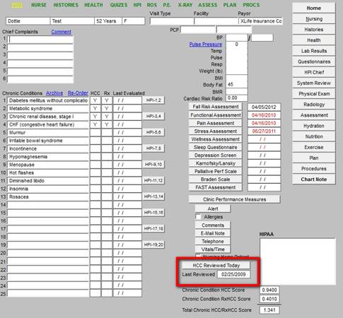 How To Code Hcc Charts