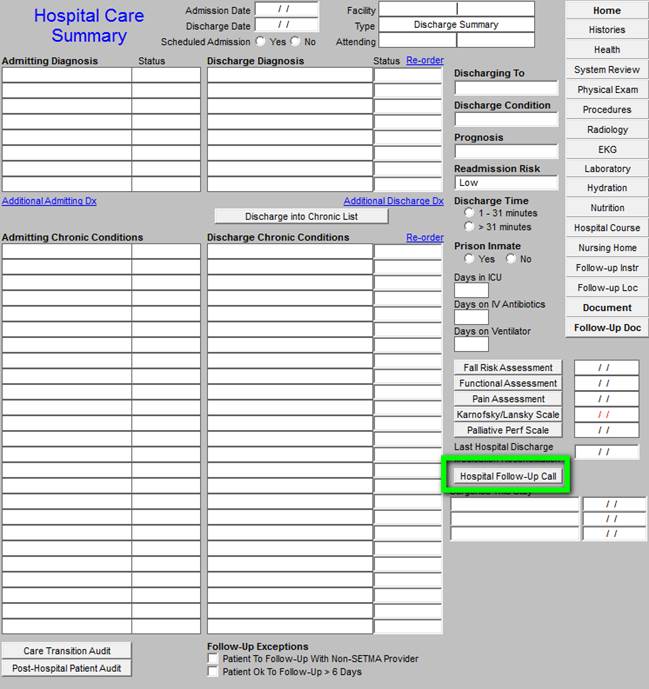 JamesLHollyMD com EPM Tools Using The Clinic and Hospital Follow up