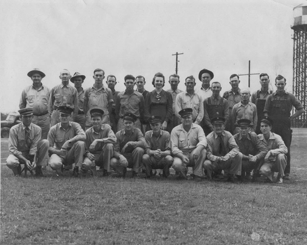 1944 Pollock Airfield Staff
